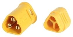 AMASS Mufa alimentare DC MT30 tata 3 pini pe cablu lipite 15A 500V AMASS MT30-M (MT30-M) - habo