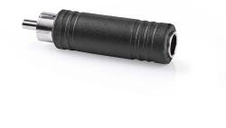 Nedis Adaptor audio mono Jack 6.3 mm mama - RCA tata NEDIS (CAGP24933BK)