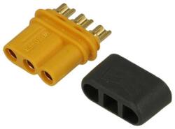 AMASS Conector alimentare DC mufa MR30 mama 3pin 15A 500V lipire pe cablu AMASS MR30-FB (MR30-FB)