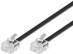 Goobay Cablu telefon 6m RJ11 6P4C negru Goobay (50318) - habo