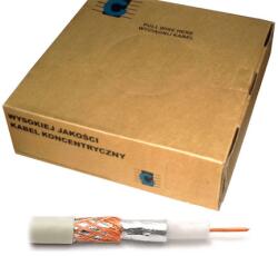 Cabletech Cablu coaxial cupru RG59U alb Cabletech KAB0026F (KAB0026F) - habo