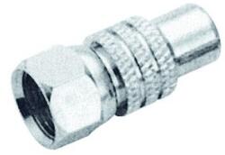 Cabletech Adaptor F tata la RCA mama Cabletech (ZLA0464)