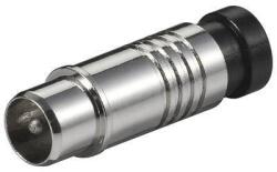 Goobay Mufa coaxial tata compresie 7mm Goobay (67243)