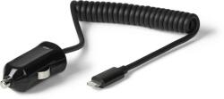 eSTUFF Alimentator incarcator iPhone Lightning Apple 5V 1A intrare 12V/24V cablu 1m eSTUFF (ES80161-BLACK)