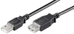 Goobay Cablu prelungitor USB A tata USB A mama 1.8m cupru USB 2.0 480Mbit/s Goobay (68903)