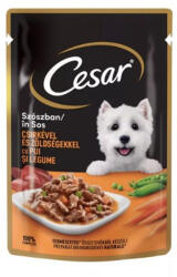 Cesar Alutasakos eledel Csirke-zöldség 24x100g