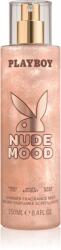 Playboy Nude Mood testápoló spray csillámporral hölgyeknek 250 ml