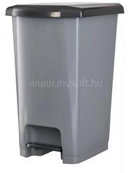 PLANET Szemetes kuka pedálos műanyag 40 literes antracit UP402-245 (PLANET_60350) (PLANET_60350)