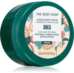 The Body Shop Shea Body Scrub cukros test peeling bambuszvajjal 50 ml
