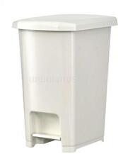 PLANET Szemetes kuka pedálos műanyag 40 literes fehér UP402-001 (PLANET_62204) (PLANET_62204)