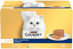Purina Gourmet Gold pástétom nedves macskaeledel 48 x 85 g - ecofamily