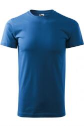 MALFINI Basic férfi póló, azúrkék, 4XL-es méret