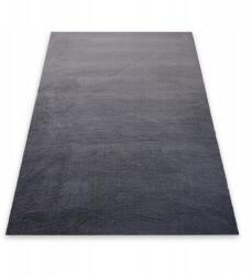 Rebiko Puha, sötét szürke nyúlszőr szőnyeg 160x220 cm Rebiko (1008381)