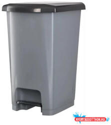  Szemetes kuka pedálos műanyag 40 literes Slim ECO antracit (60350)