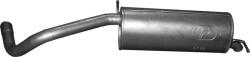 Polmostrow Kipufogó hátsó dob SEAT IBIZA / SKODA FABIA 1.2 (2010-2015) (P24_99)