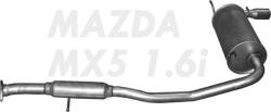Polmostrow POLMO 12.11 - Kipufogó hátsó dob MAZDA MX5 1.6 (1994-1998) (P12_11)