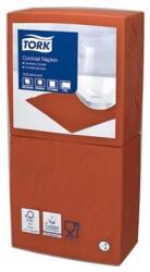 Tork Szalvéta, 1/4 hajtogatott, 2 rétegű, 33×33 cm, Advanced, TORK „Lunch, terrakotta (KHH189)