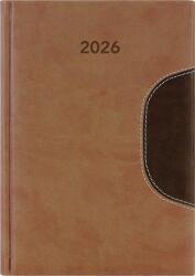 Dayliner Naptár, tervező, B5, heti, DAYLINER „Memphis, barna-csokoládé (NMB5BCSU)