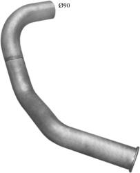 Polmostrow Polmo 69.24 kimeneti cső - Mercedes 1417 1420 (P69_24)