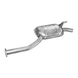 Polmostrow POLMO 13.58 - Kipufogó közép dob MERCEDES 190 - W201 2.3 (1986-1991) (P13_58)