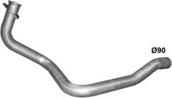 Polmostrow Polmo 70.12 gyűjtőcső - Renault Midlum (P70_12)