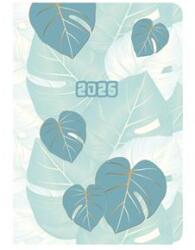 TopTimer Naptár, tervező, B6, heti, TOPTIMER, „Joy flexi, levelek (NKF012LU)