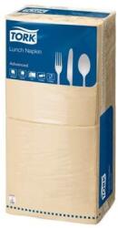 Tork Szalvéta, 1/4 hajtogatott, 2 rétegű, 33×33 cm, Advanced, TORK „Lunch, homokszín (KHH188)