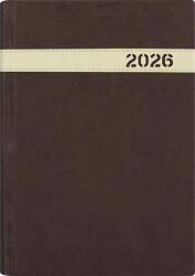 Dayliner Naptár, tervező, A5, napi, DAYLINER, „The Boss, barna (NBONBAU)