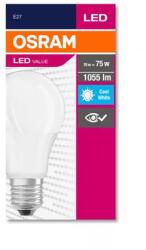 OSRAM LED izzó, E27, gömb, A60, 10W, 1055lm, 4000K (HF), OSRAM „Value (OLEDE2705)