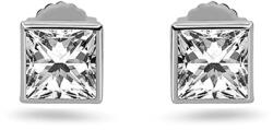 Heratis Forever Négyzet alakú fülbevaló cirkóniákkal fehéraranyból, 14K IZ28311A