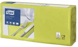 Tork Szalvéta, 1/4 hajtogatott, 2 rétegű, 33×33 cm, Advanced, TORK „Lunch, lime (KHH575)