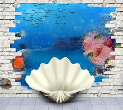  Blueback MAT Fotótapéta, 250 x 200 cm, Kagyló és óceán