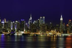  Falmatrica Manhattan, New York éjjel, 200 x 150 cm