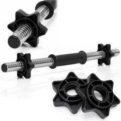 ActiGet egykezes Súlyzórúd - Ezüst, Fekete (ACT0004)