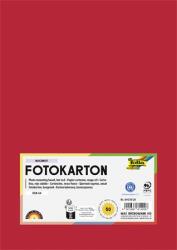 FOLIA Carton decorativ, 2 pagini, A4, 300 g, 50 foi, FOLIA, roșu aprins 614/50 20 (614/50 20)