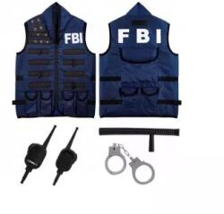 Widmann Vesta tactică FBI cu accesorii - 140 cm Costum bal mascat copii