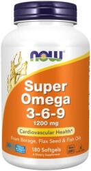 NOW Super Omega 3-6-9, 1200 mg, 180 capsule gel, Now