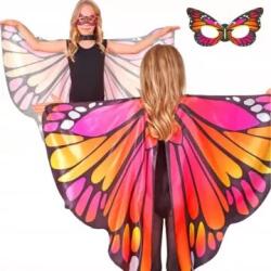 Widmann Accesoriu costum: aripă de fluture și mască, roz