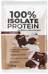 BY Supplements 100% Protein isolate, ciocolată, 30 g, BY Supplements