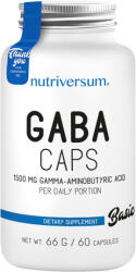 Nutriversum Basic GABA, 750 mg, 60 capsule, Nutriversum