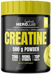Hiro.Lab Creatine Monohydrate Powder, măr verde, 500 g, Hero. Lab