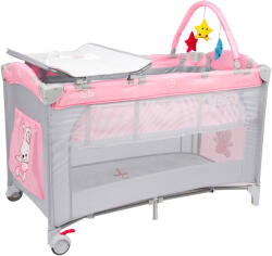 Juju Patut Pliant Juju 2 Nivele Sleepy Baby Hunny Bunny (JU7970-Hunny-Bunny)