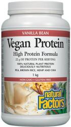 Natural Factors Vegan Protein, vanilie, 1 kg, Natural Factors