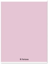 Fortuna Füzet kockás FORTUNA Monocolor A/5 32 lapos 27-32 pasztell rózsaszín (01.08665) - vectraline