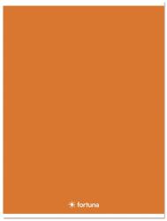 Fortuna Füzet kockás FORTUNA Monocolor A/4 32 lapos 87-32 narancssárga (01.08655) - vectraline