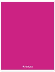Fortuna Füzet kockás FORTUNA Monocolor A/4 32 lapos 87-32 magenta (01.08654)
