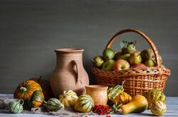  Öntapadós tapéta Őszi gyümölcsök, 350 x 200 cm