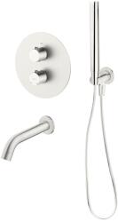 Oltens Set baterie cadă-duș Oltens Katla 34600910, pipă baterie Oltens Molle 39100910, 39304910, 37102910, 37200910 (36610910)