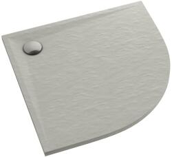Schedline Libra Cement Stone cădiță de duș semirotundă 90x90 cm ciment 3SP. L1O-9090/CT/ST (3SPL1O9090CTST)