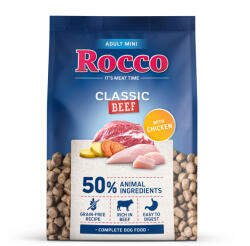 Rocco 5x1kg Rocco Adult MINI Classic marha & csirke száraz kutyatáp